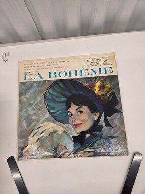 Puccini - La Bohème Highlights LP Record 1956 RCA Victor Classical Mono 33 RPM